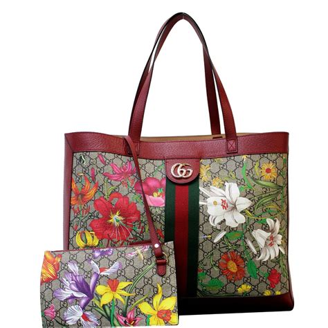 gucci handbag flowers|buy authentic gucci handbags.